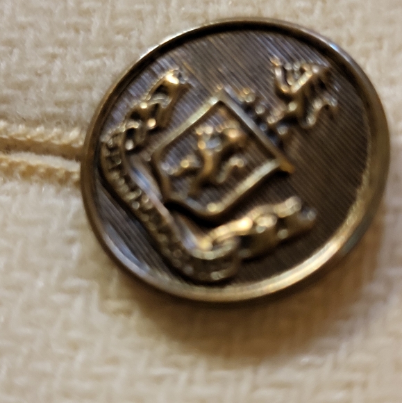 ❤️ Saint Mary's College Vintage DONNA DUNCAN Women's Preppy Yellow Blazer - Picture 4 of 8